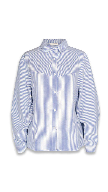 Camicia righe cotone