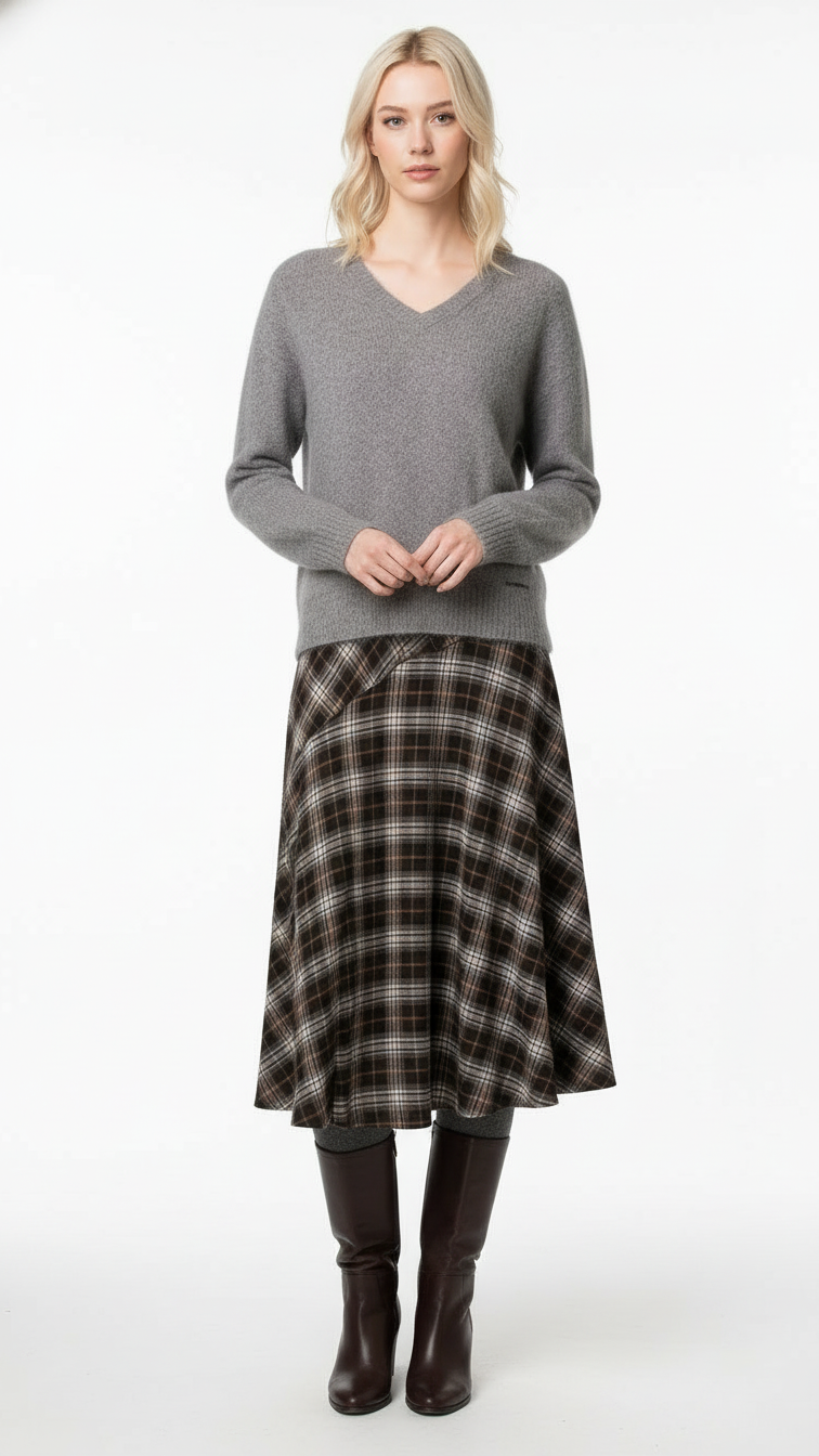 Pullover lana e cashmere