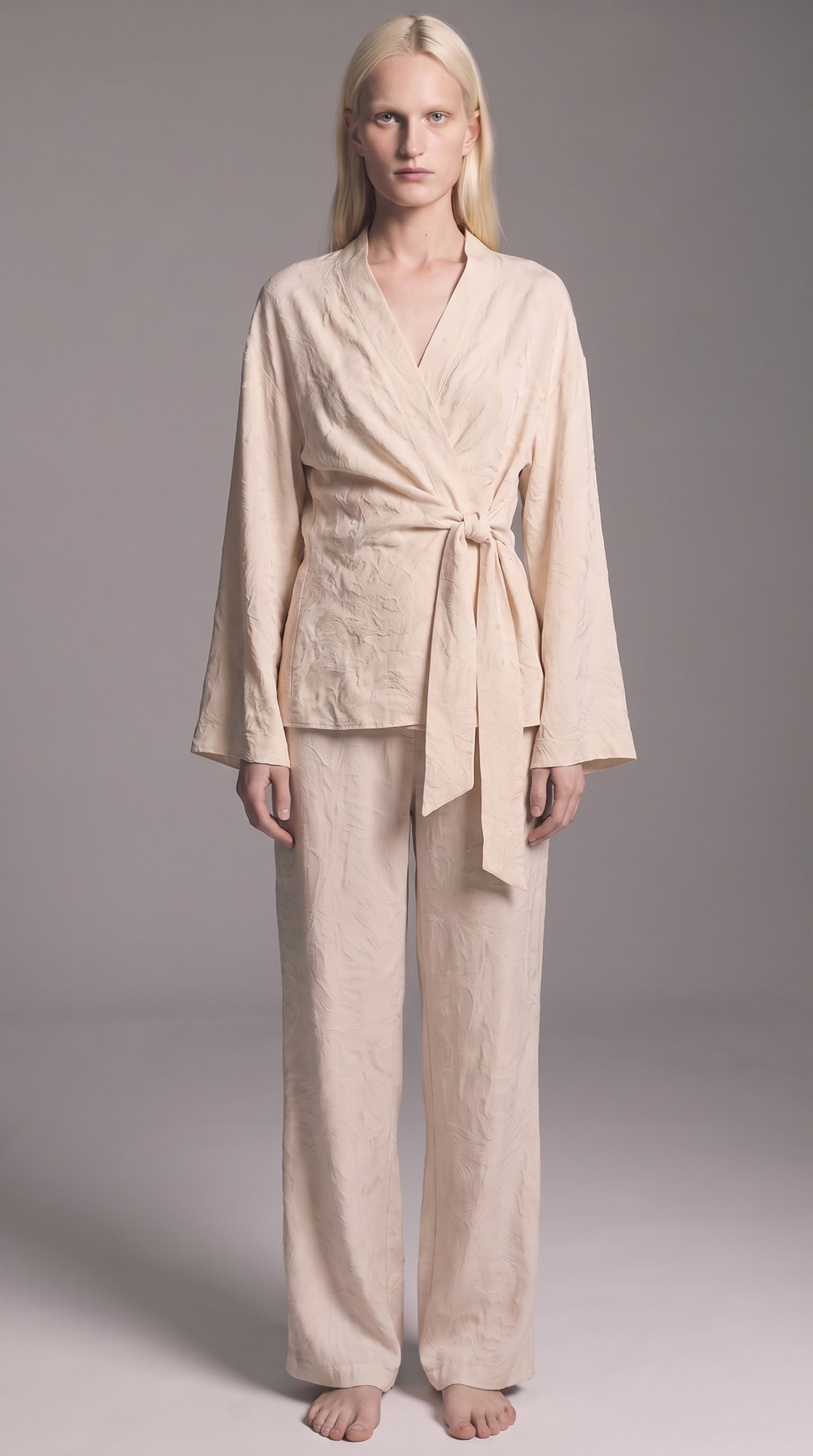 Cardigan broccato