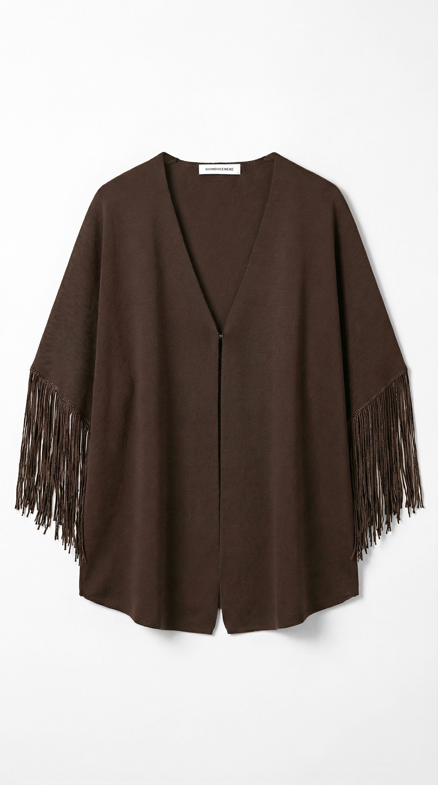 Cardigan frange