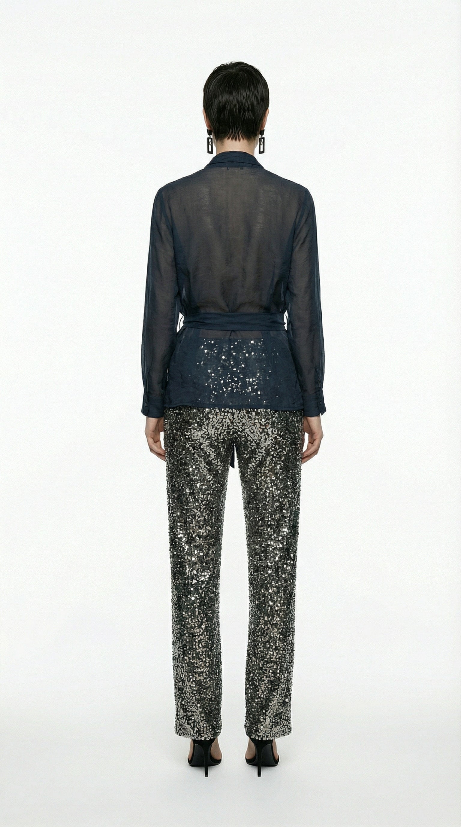 Pantalone paillettes