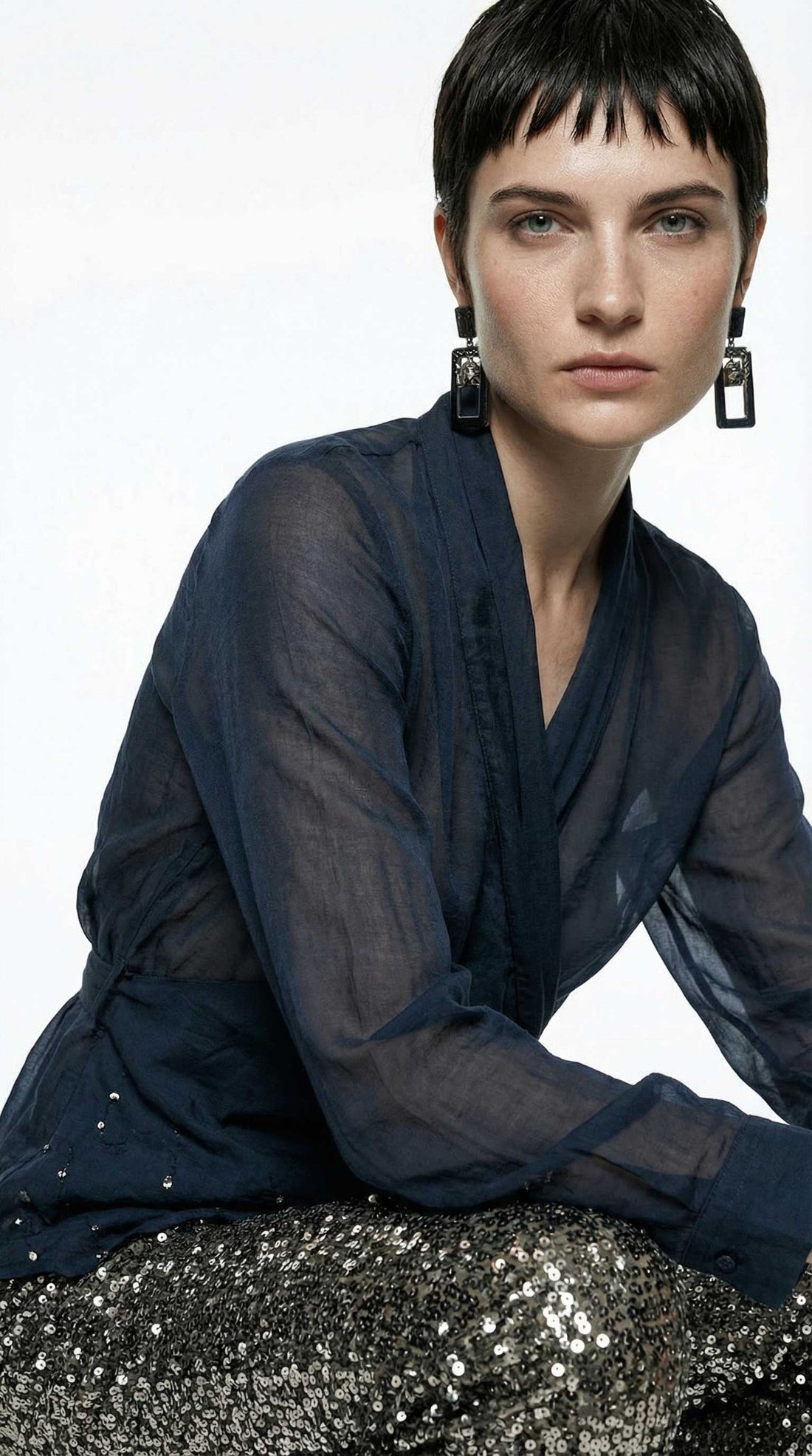 Pantalone paillettes