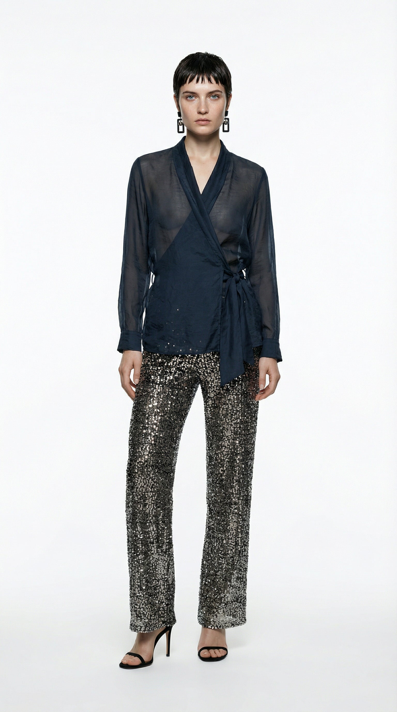 Pantalone paillettes