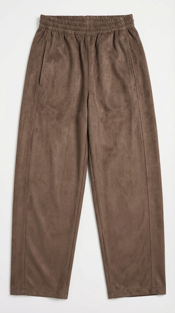 Pantaloni effetto nappa