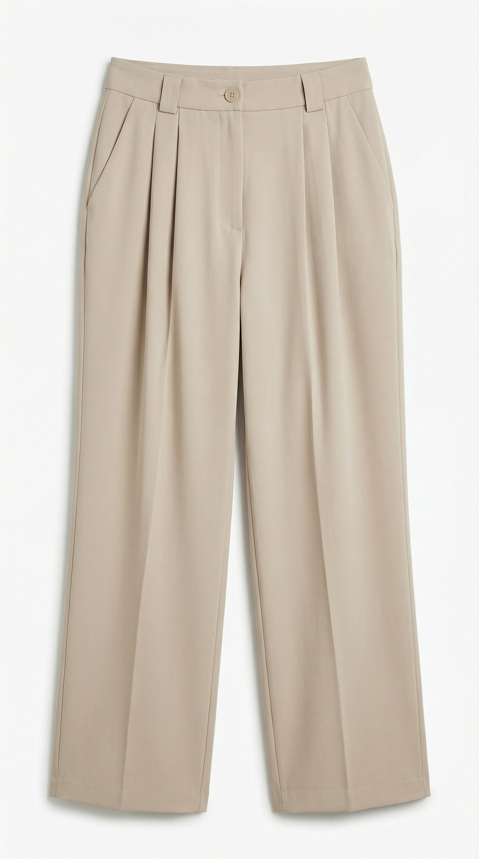 Pantalone fluido con pinces