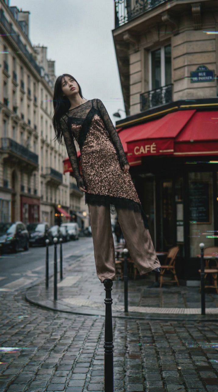 Abito Paillettes